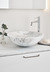 Handfat Marble Vit
