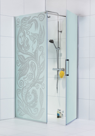 Duschhörn Frost Concept Vägg 1150 Happy Dörr 900 Frost