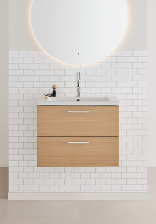 Tvättställsskåp Neo Ljus Ek Med Tvättställ 600