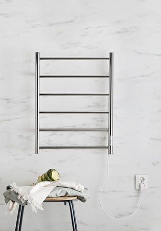 Handdukstork Home 530X680 Rostfri Blank Höger
