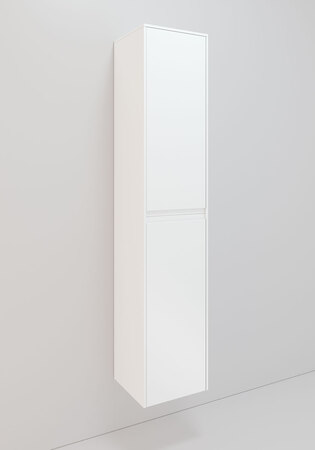 Lc 159 Sidoskåp 350 Högt H1658, Varm Vit Matt