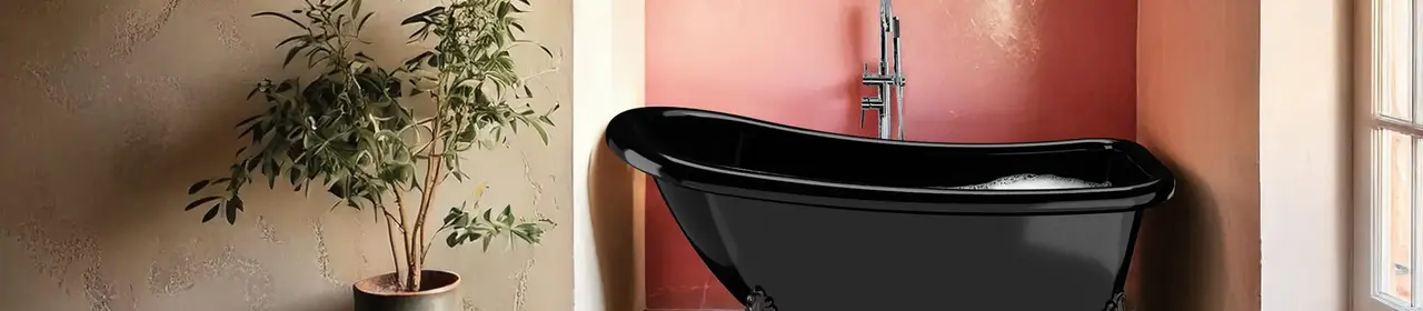 Badkar med tassar