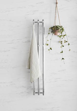 Handdukstork Deco 190 Krom
