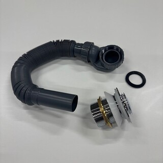 Avloppssats Tassbadkar Krom Noro