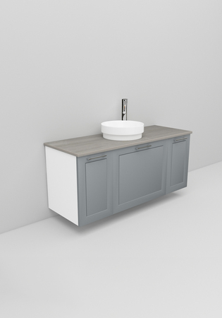 Noro Flexline Tvättställsskåp 188.4 1200 Mm Grå Matt Ram