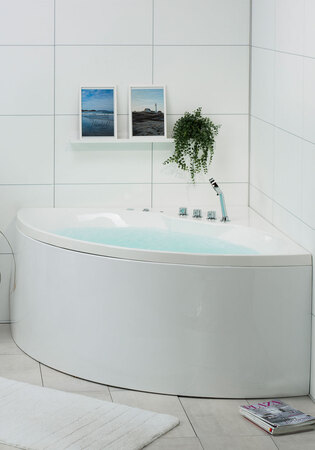 Massagebadkar Star 140 Platinum
