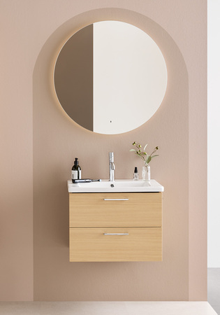 Tvättställsskåp Neo Ljus Ek Med Tvättställ 600