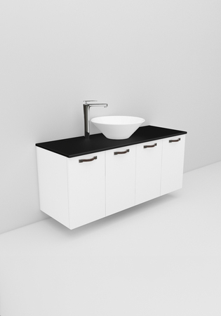 Flexline Tvättställsskåp Modell 126.1 1200 Vit Matt