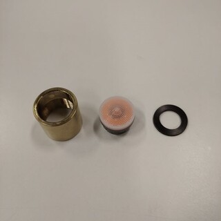 Perlator Set Fine Mässing