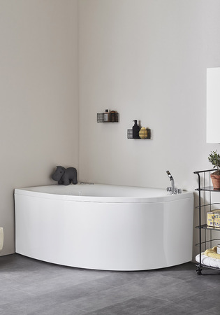 Massagebadkar Sand 160 Silver Höger