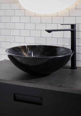 Handfat Marble Svart
