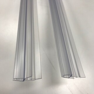 Släplist Duschdörr, 6Mm Glas 18Mmx100cm, 2 St
