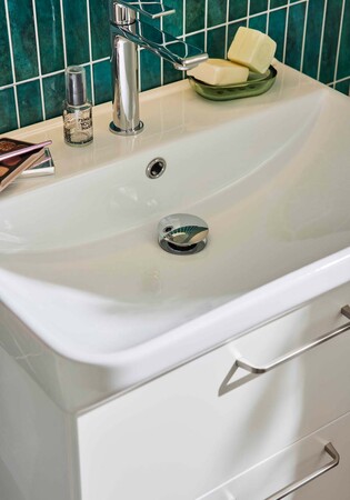 Tvättställ Living 600 Porslin