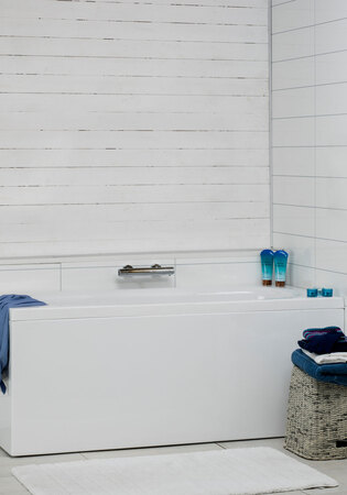 Badkar Cubic 160 Vänster