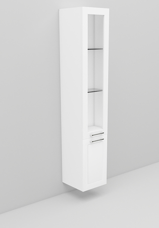 Flexline Högskåp Modell 223.2 300 Vit Matt Ram