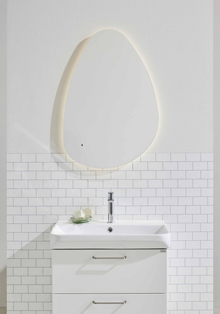 Spegel Glow Pebble 550