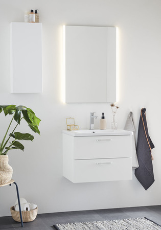 Tvättställsskåp Neo Vit Matt 600