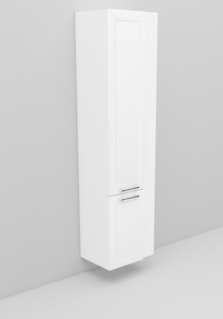 Flexline Högskåp Modell 220.2 420 Vit Matt Ram