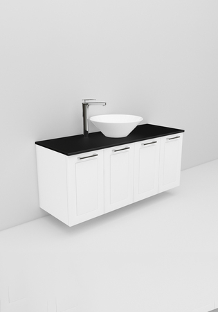 Flexline Tvättställsskåp Modell 126.2 1200 Vit Matt Ram