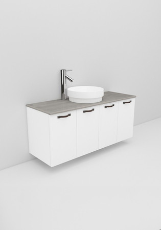 Flexline Tvättställsskåp Modell 124.1 1200 Vit Matt