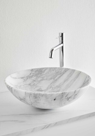 Handfat Marble Vit