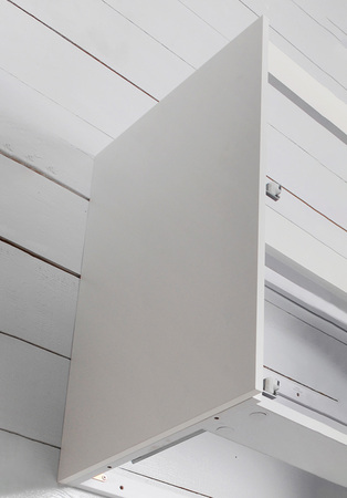 Sidostycke Lifestyle Concept H600 Vit Matt Par