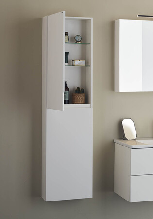Högskåp Flex Compact City/Studio Vit Matt