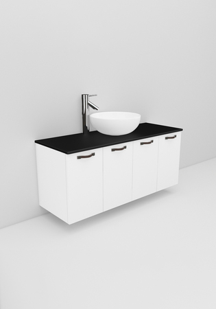Flexline Tvättställsskåp Modell 128.1 1200 Vit Matt