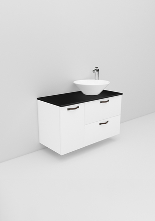 Flexline Tvättställsskåp Modell 51.1 900H Vit Matt