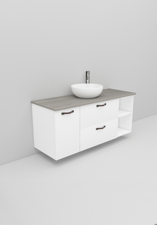 Flexline Tvättställsskåp Modell 165.1 1200 Vit Matt